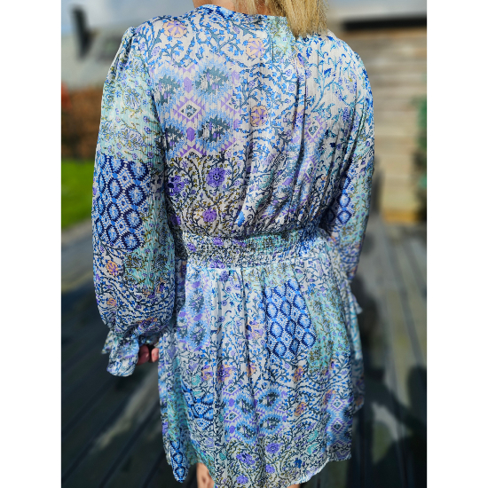 Robe bleue Klelia