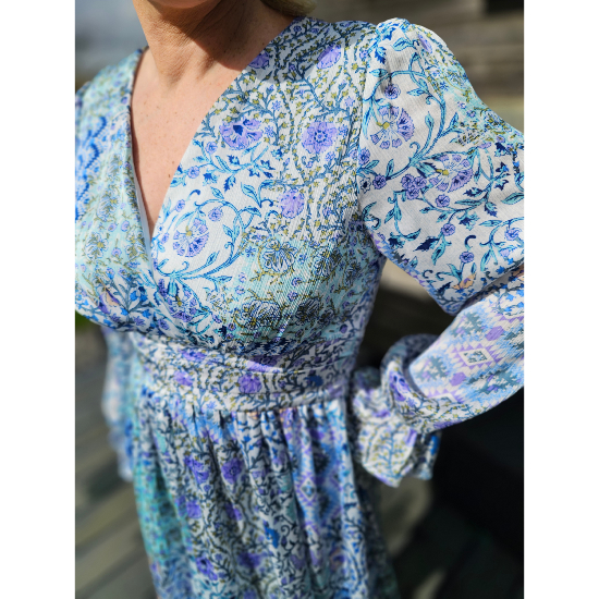 Robe bleue Klelia