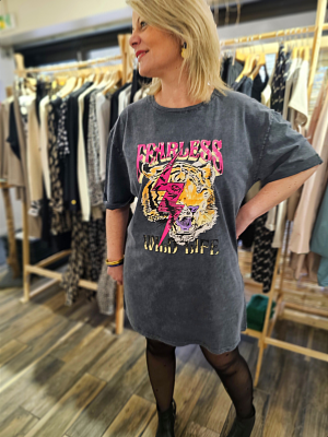 Robe t-shirt Feline