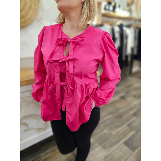 Blouse fuschia Hava