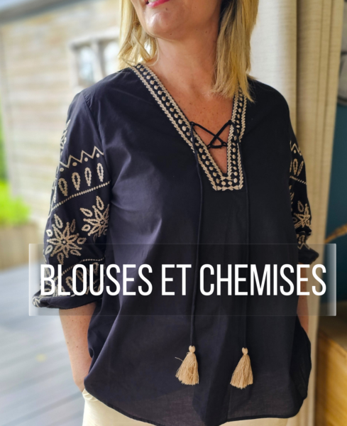 Blouses et chemises sur Carpediem Concept Store